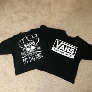 Cropped Vans Tee’s 🏁